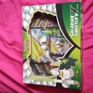 Pokemon  Galarian Sirfetch'd V Booster Pack Box Sealed